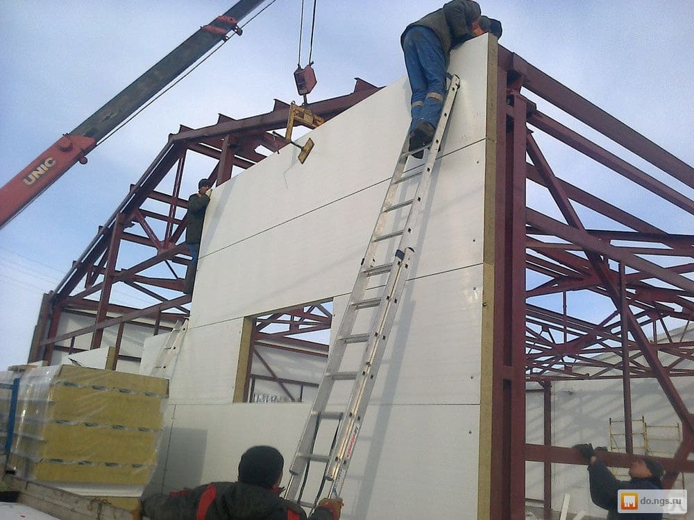 Монтаж панелей